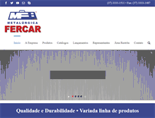 Tablet Screenshot of fercar.ind.br